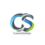 Cuentas solidas Logo profesional empresas servicios de contablidad